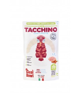 Real Bowl cane grain free tacchino 1 bustina 700 gr