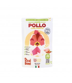 Real Bowl cane grain free pollo 1 bustina 150 gr