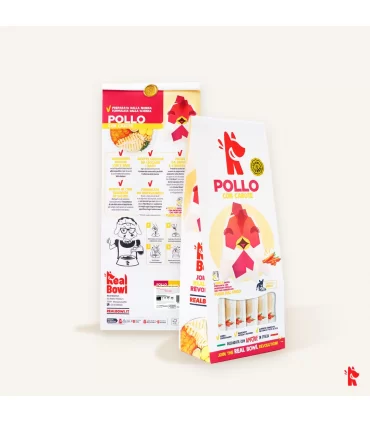 Real Bowl cane grain free pollo 7 bustine 400 gr