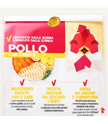 Real Bowl cane grain free pollo 7 bustine 400 gr