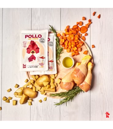 Real Bowl cane grain free pollo 7 bustine 700 gr