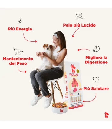 Real Bowl cane grain free pollo 7 bustine 700 gr