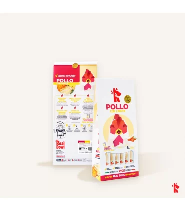 Real Bowl cane grain free pollo 14 bustine 150 gr