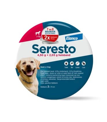Seresto collare cani 70 cm superiore 8 kg