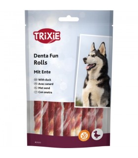 Trixie denta fun rolls con anatra 10 pezzi 80 gr