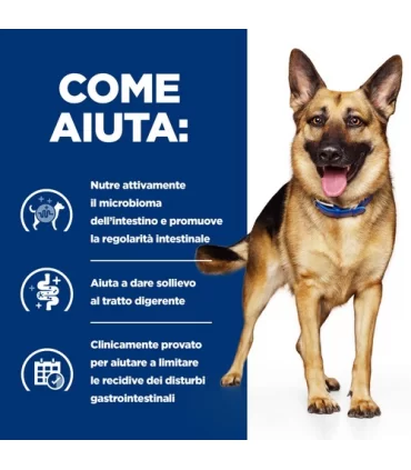 Hill's Prescription Diet Cane Gastrointestinal Biome digestive fibre care pollo 1,5 kg
