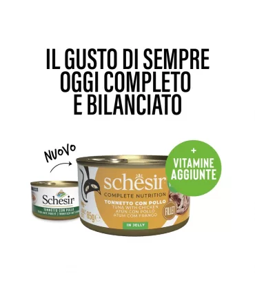 Schesir gatto jelly tonnetto con pollo 85 gr
