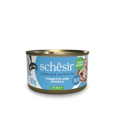 Schesir gatto jelly tonnetto con spigola 85 gr