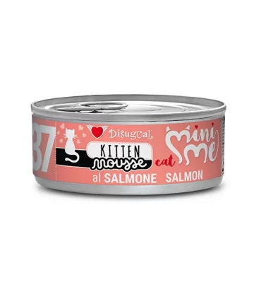 Disugual mini me 37 kitten mousse salmone 85 gr