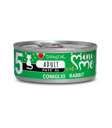 Disugual mini me 5 gatto adult pate coniglio 85 gr