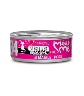 Disugual mini me 34 sterilized mousse maiale 85 gr
