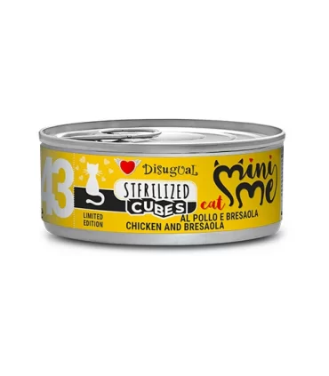 Disugual mini me 43 sterilized cubes pollo e bresaola 85 gr