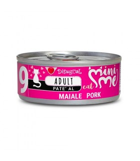 Disugual mini me 9 gatto adult pate maiale 85 gr