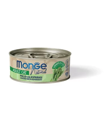 Monge natural gatto adult pollo con asparagi 80 gr