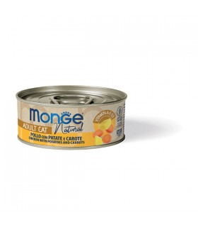Monge natural gatto adult pollo con patate e carote 80 gr