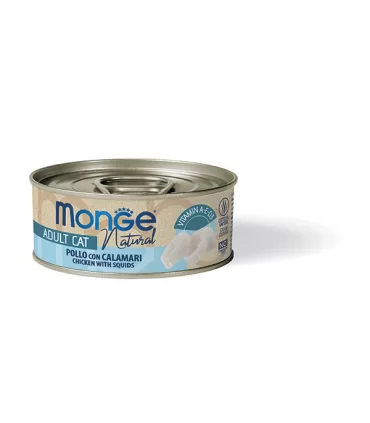 Monge natural gatto adult pollo con calamari 80 gr