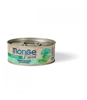 Monge natural kitten tonno con aloe soft jelly 80 gr