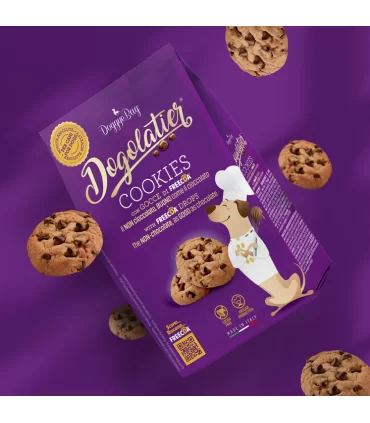 Doggyebag dogolatier cookies con gocce di freecoa 180 gr