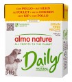 Almo nature daily cane mousse con pollo 380 gr tetra pak