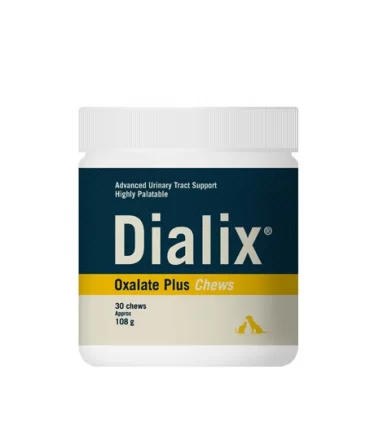 VetNova Dialix oxalate plus 30 chews 108 gr
