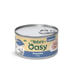 Oasy Wet Cat Natury in brodo tonnetto 85 gr