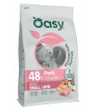 Oasy monoprotein formula cane adult small mini maiale 2 kg