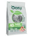 Oasy monoprotein formula cane adult small mini coniglio 2 kg