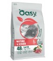 Oasy monoprotein formula cane mature senior agnello 2 kg