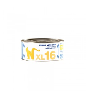 Natural code xl 16 gatto tonno e misto mare 170 gr