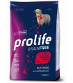 Prolife cane grainfree adult sensitive manzo & patate medium large 10 kg
