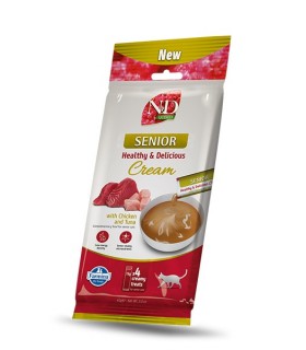 Farmina cream n&d quinoa gatto senior pollo e tonno 60 gr