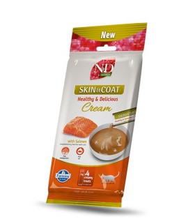 Farmina cream n&d quinoa gatto skin&coat salmone 60 gr