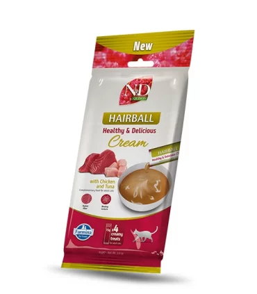 Farmina cream n&d quinoa gatto hairball pollo e tonno 60 gr