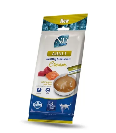 Farmina cream n&d ocean gatto adult salmone e tonno 60 gr