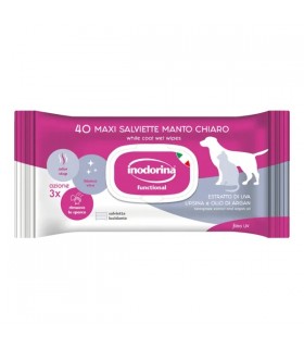 Inodorina functional 40 maxi salviette manto chiaro