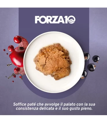 Forza 10 gatto botanicat adult 1-6 anni quaglia bustina 80 gr