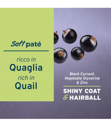 Forza 10 gatto botanicat adult 1-6 anni quaglia bustina 80 gr