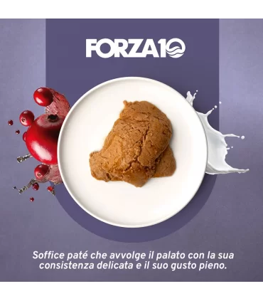Forza 10 gatto botanicat kitten 2-12 mesi salmone bustina 80 gr