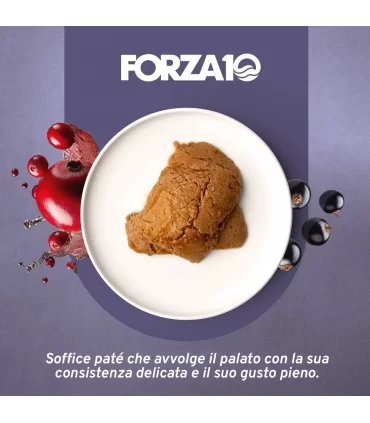 Forza 10 gatto botanicat adult 1-6 anni salmone busatina 80 gr