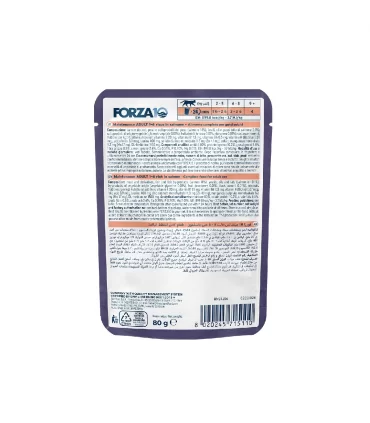 Forza 10 gatto botanicat adult 1-6 anni salmone busatina 80 gr