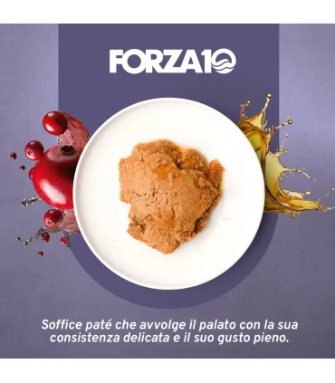 Forza 10 gatto botanicat sterilized 7+ anni anatra bustina 80 gr