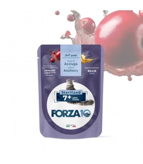 Forza 10 gatto botanicat sterilized 7+ anni acciughe bustina 80 gr