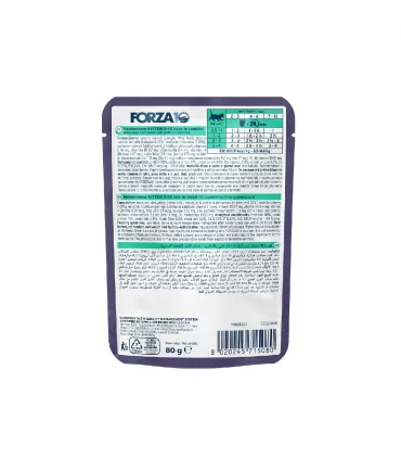 Forza 10 gatto botanicat kitten 2-12 mesi coniglio bustina 80 gr