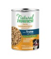 Natural trainer cane pate monoproteico con trota medium & maxi 400 gr