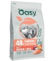 Oasy monoprotein formula cane adult medium large salmone 10 kg
