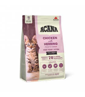 Acana gatto kitten chicken with herring first feast 340 gr