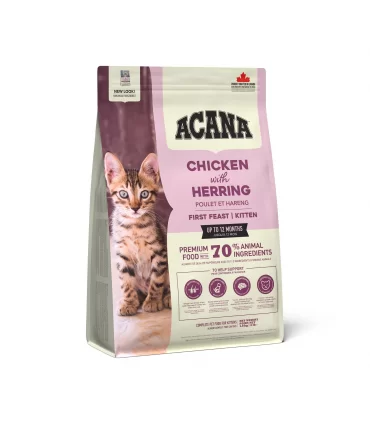 Acana gatto kitten chicken with herring first feast 1,8 kg