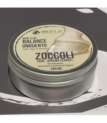 Miraclay unguento balance zoccoli 200 gr