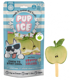 Pup ice fruity lollies mela 3 pezzi 90 gr