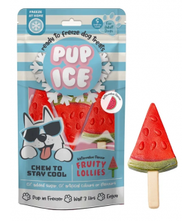 Pup ice fruity lollies anguria 3 pezzi 90 gr